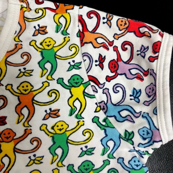 Roller Rabbit Kids Disco Monkey Playa Play Set Rainbow - Picture 8 of 14